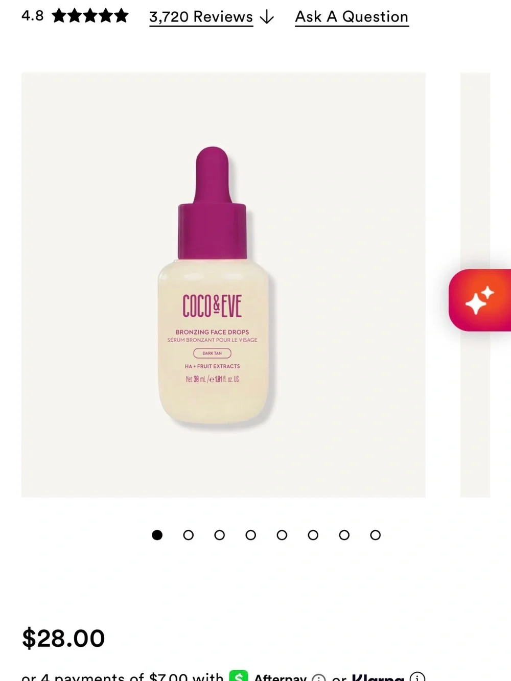 COCO & EVE Bronzing Face Drops - NEW!